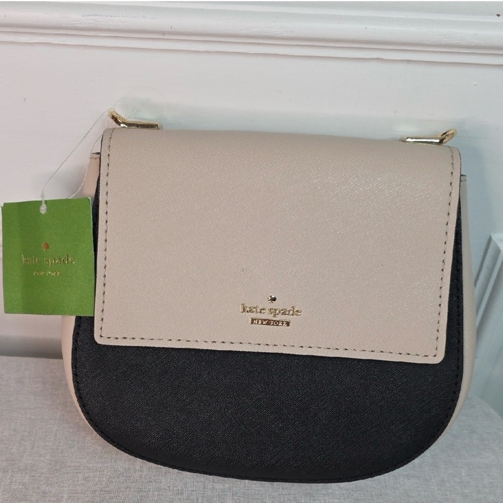 Kate Spade Cream and Black Crossbody Bag
NWT